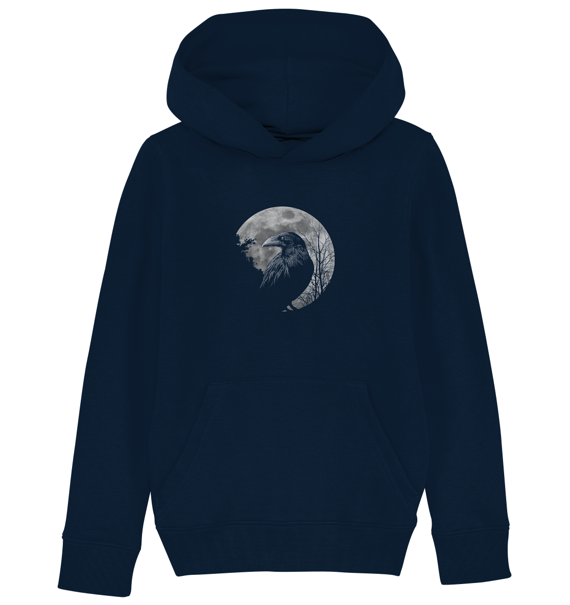 Vollmond-Rabe - Kids Organic Hoodie