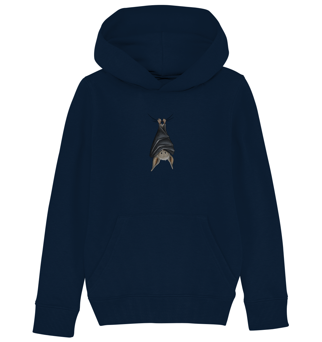 Lustig chillende Fledermaus - Kids Organic Hoodie