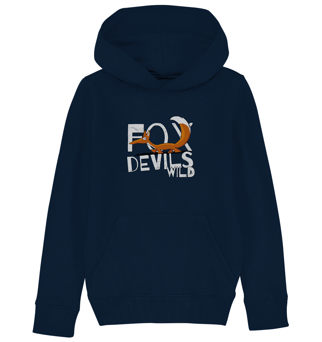 Fox-Devils-Wild Fuchs - Kids Organic Hoodie