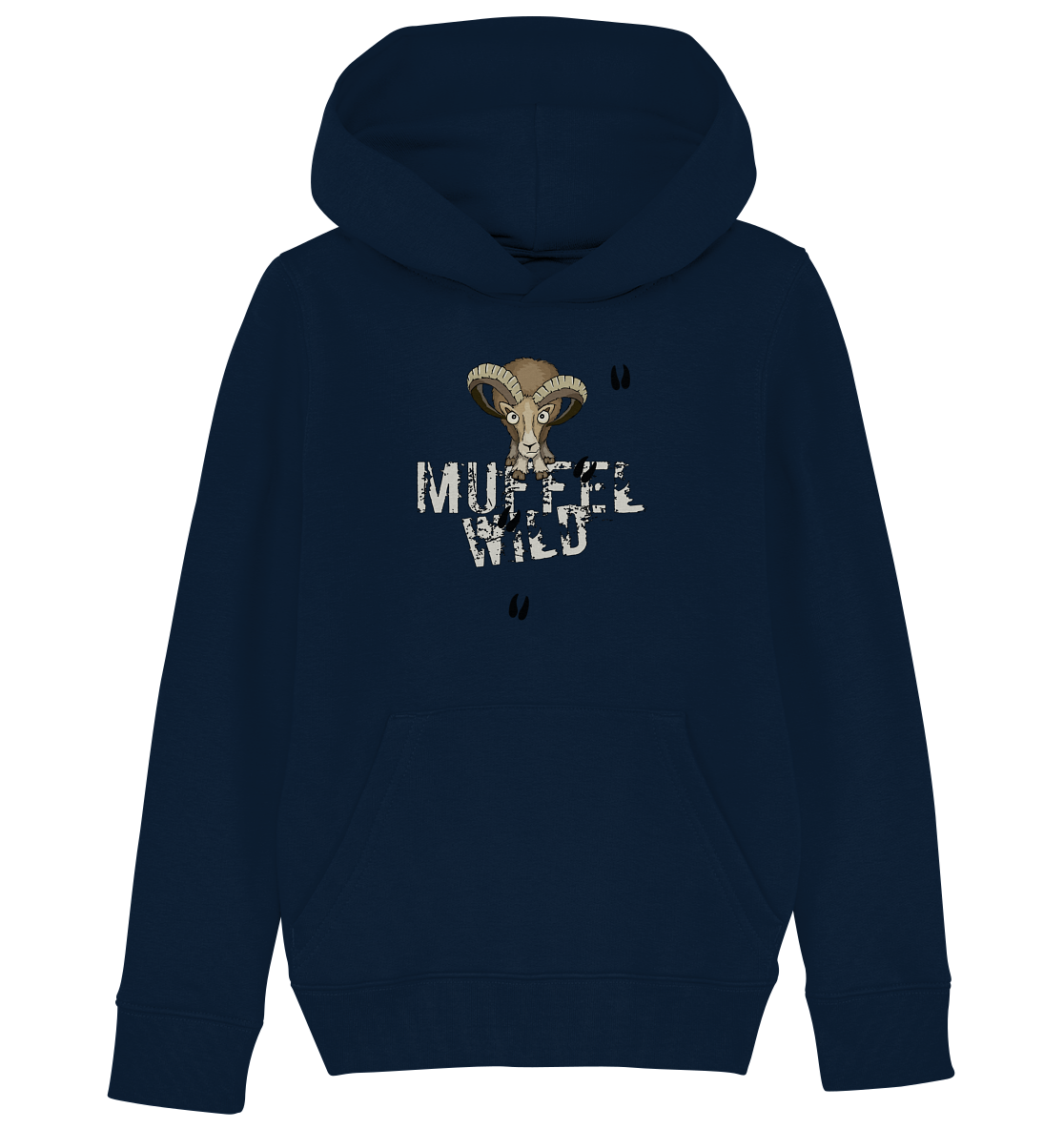 Muffel Wild Mufflon - Kids Organic Hoodie