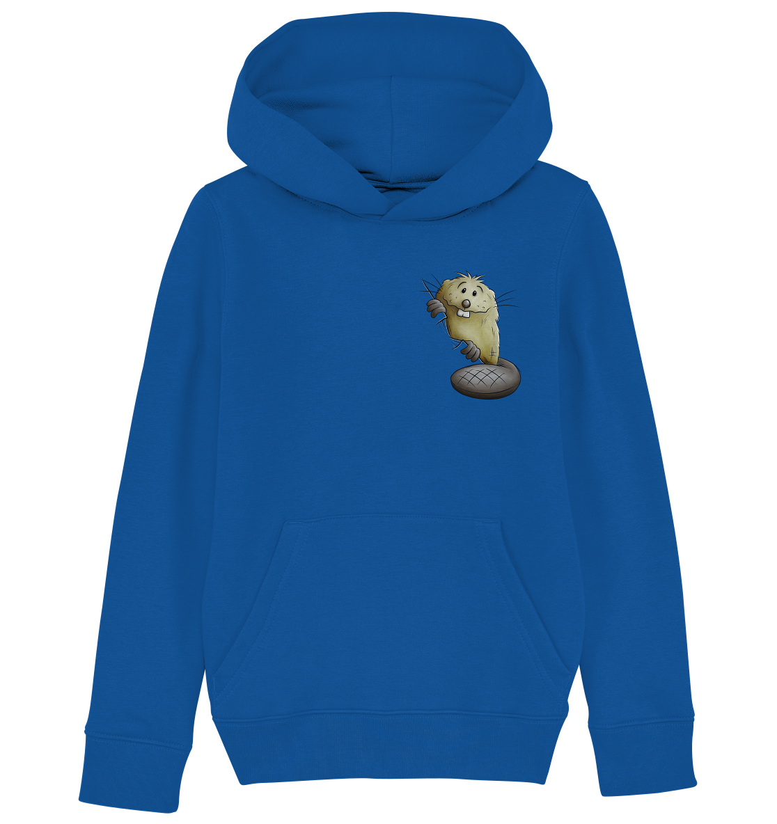 Lustiger frecher Biber - Kids Organic Hoodie