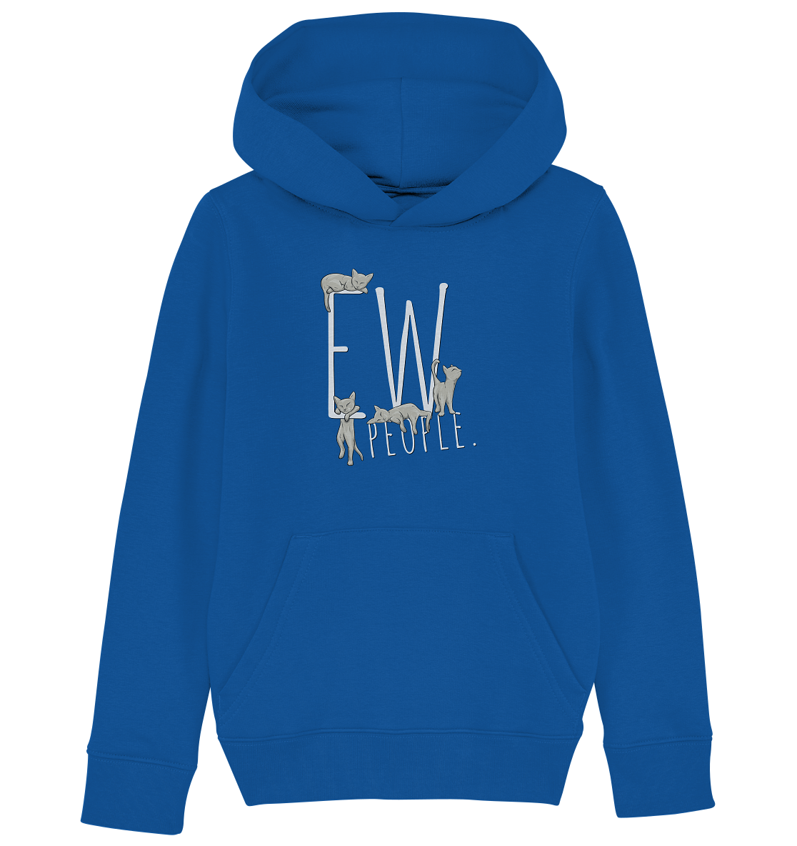 Ew, People. Sarkastische Katzen - Kids Organic Hoodie