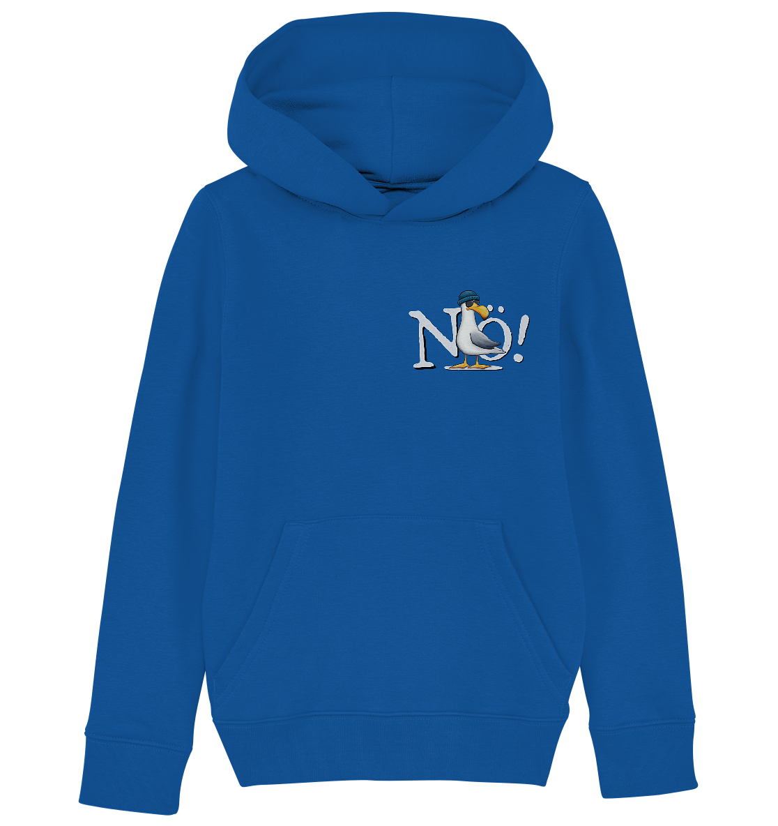 Nö Kein Bock Möwe - Kids Organic Hoodie