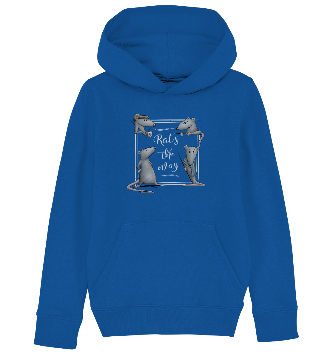 Rat’s The Way Kaffeehaus Ratten - Kids Organic Hoodie