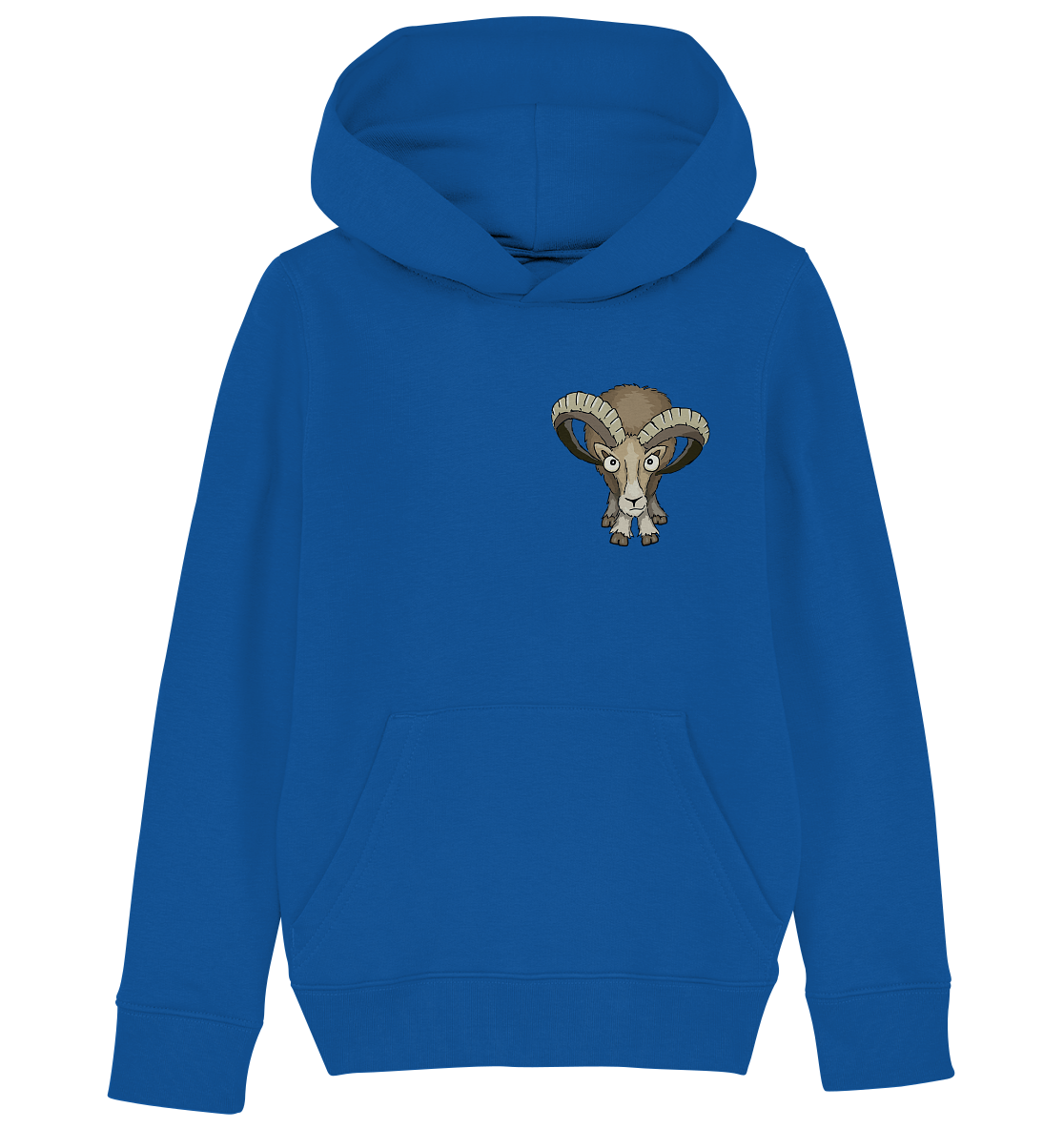 Bockiges Mufflon Widder Schafbock - Kids Organic Hoodie