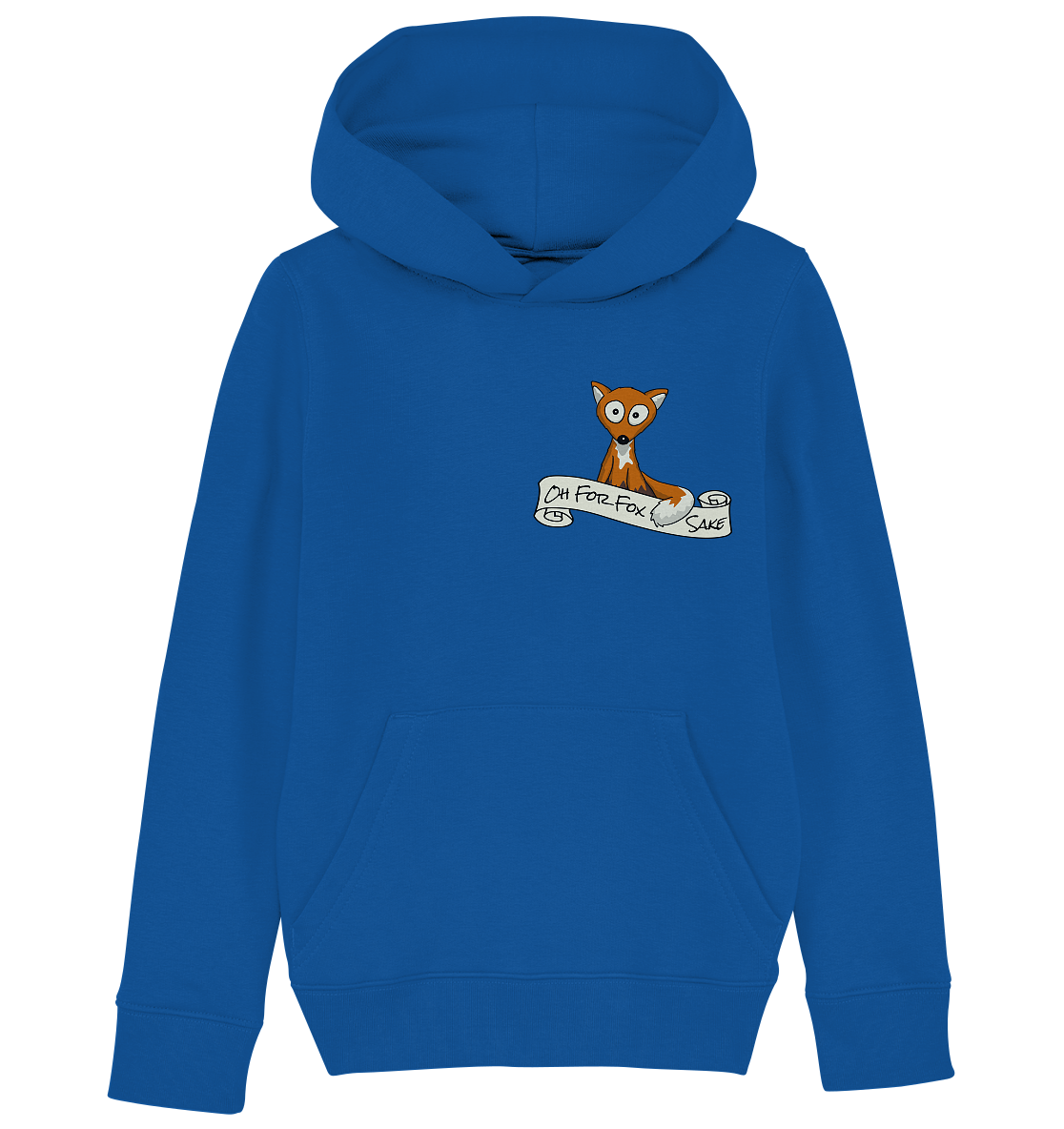 Oh For Fox Sake – Um Fuchses Willen - Kids Organic Hoodie