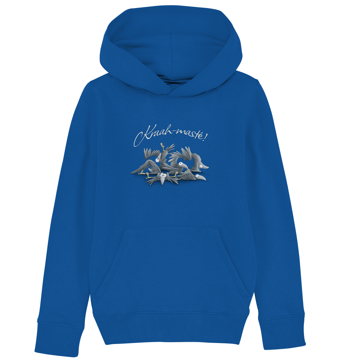 Kraah-masté! Yoga Raben Krähen - Kids Organic Hoodie