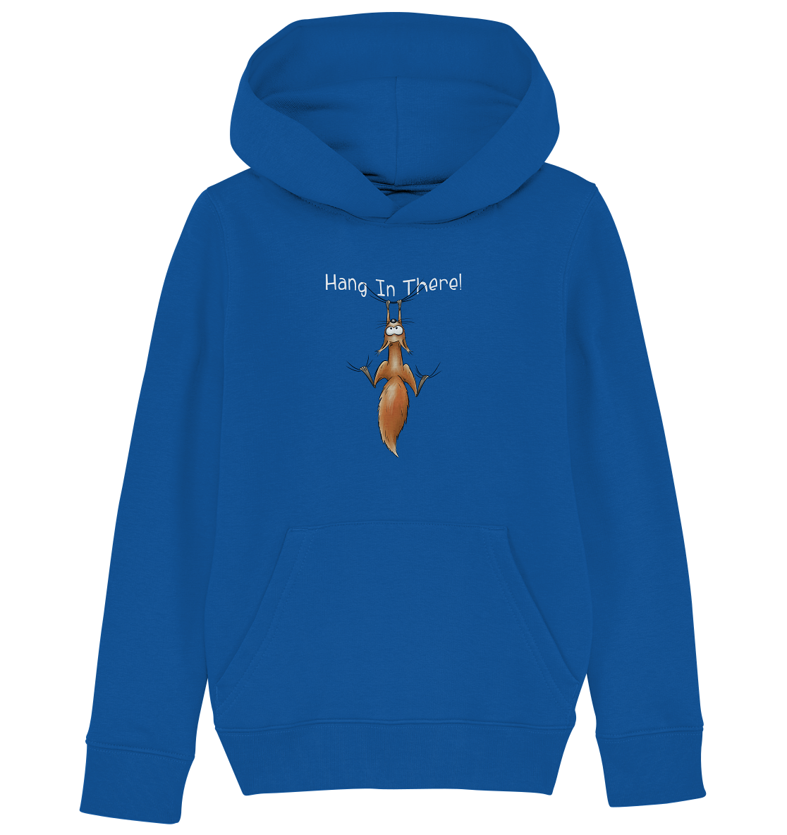 Hang In There | Lässiges Eichhörnchen - Kids Organic Hoodie
