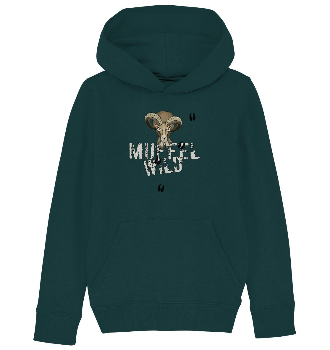 Muffel Wild Mufflon - Kids Organic Hoodie