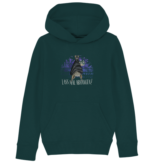 Lass mal abhängen Fledermaus - Kids Organic Hoodie