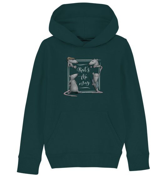 Rat’s The Way Kaffeehaus Ratten - Kids Organic Hoodie