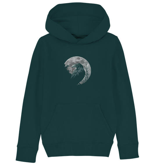 Vollmond-Rabe - Kids Organic Hoodie