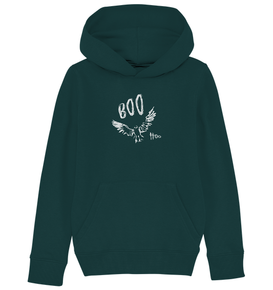 Boo Hoo! Fliegende Eule  - Kids Organic Hoodie