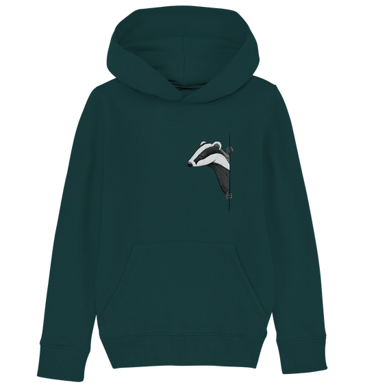Lässiger Dachs Meister Grimbart - Kids Organic Hoodie