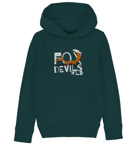 Fox-Devils-Wild Fuchs - Kids Organic Hoodie