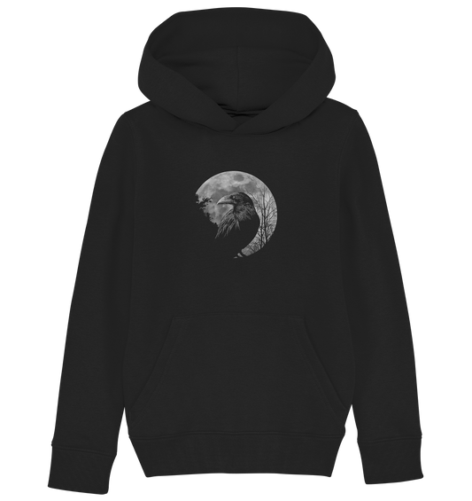 Vollmond-Rabe - Kids Organic Hoodie
