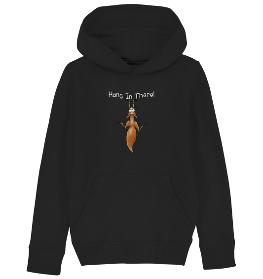 Hang In There | Lässiges Eichhörnchen - Kids Organic Hoodie