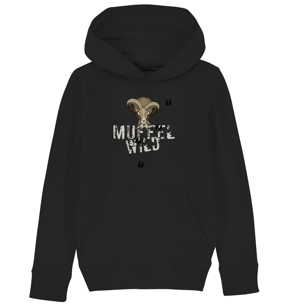 Muffel Wild Mufflon - Kids Organic Hoodie