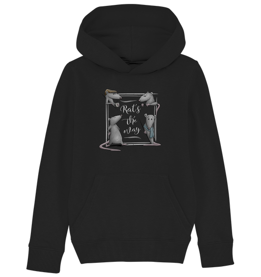 Rat’s The Way Kaffeehaus Ratten - Kids Organic Hoodie