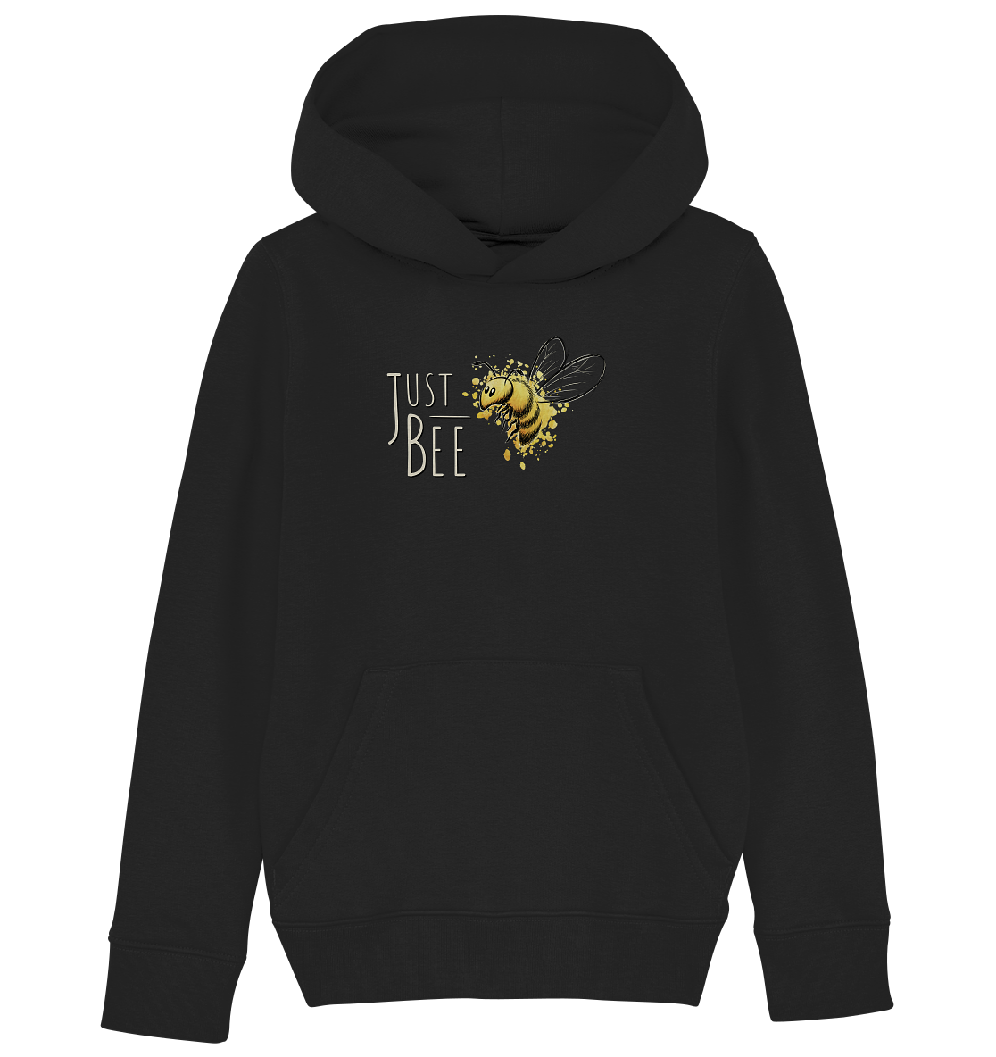 Just Bee, kleine Honig-Biene - Kids Organic Hoodie