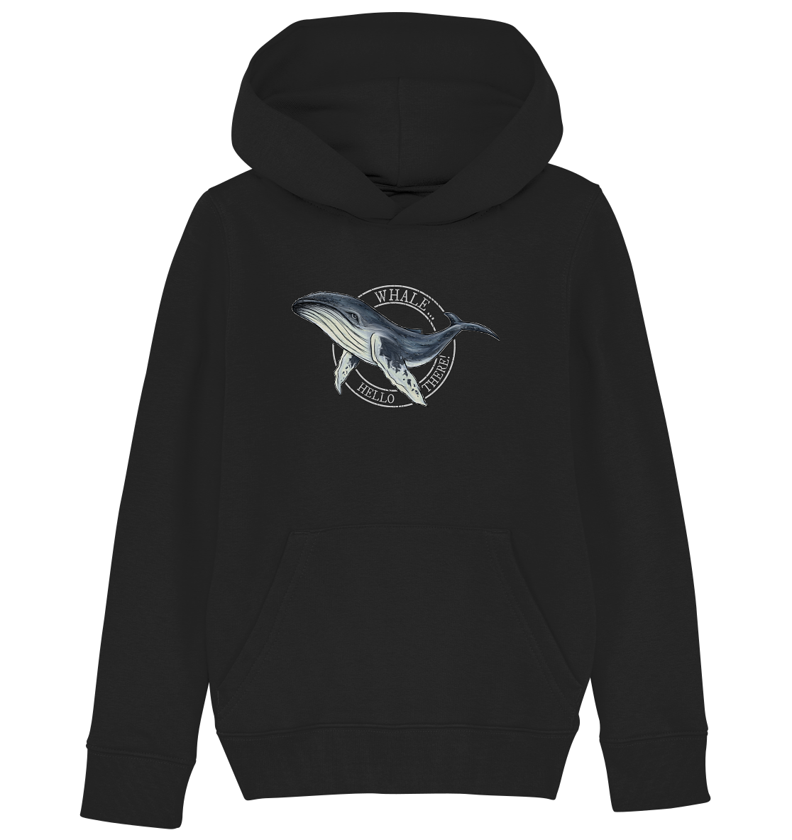 Whale, Hello There | Buckelwal - Kids Organic Hoodie