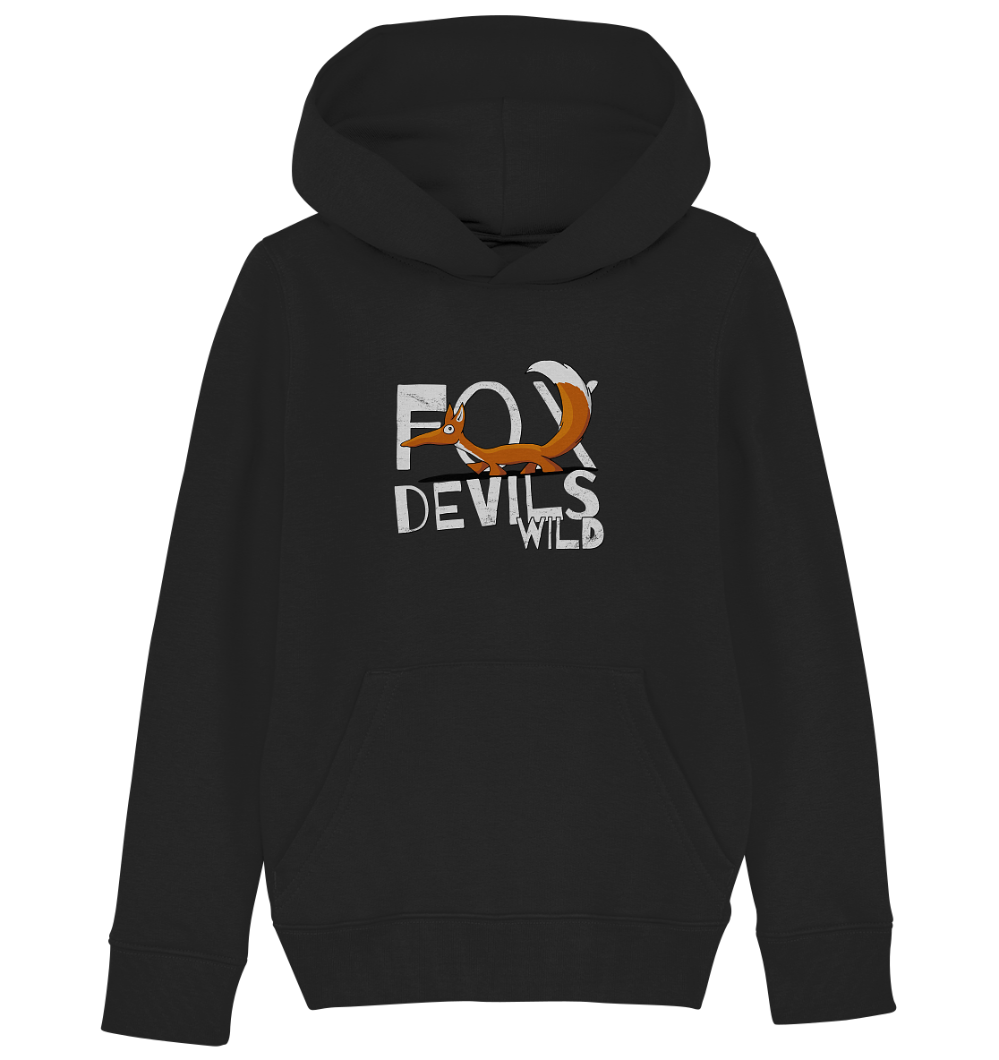 Fox-Devils-Wild Fuchs - Kids Organic Hoodie