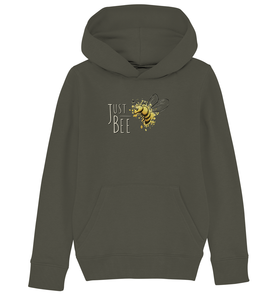 Just Bee, kleine Honig-Biene - Kids Organic Hoodie