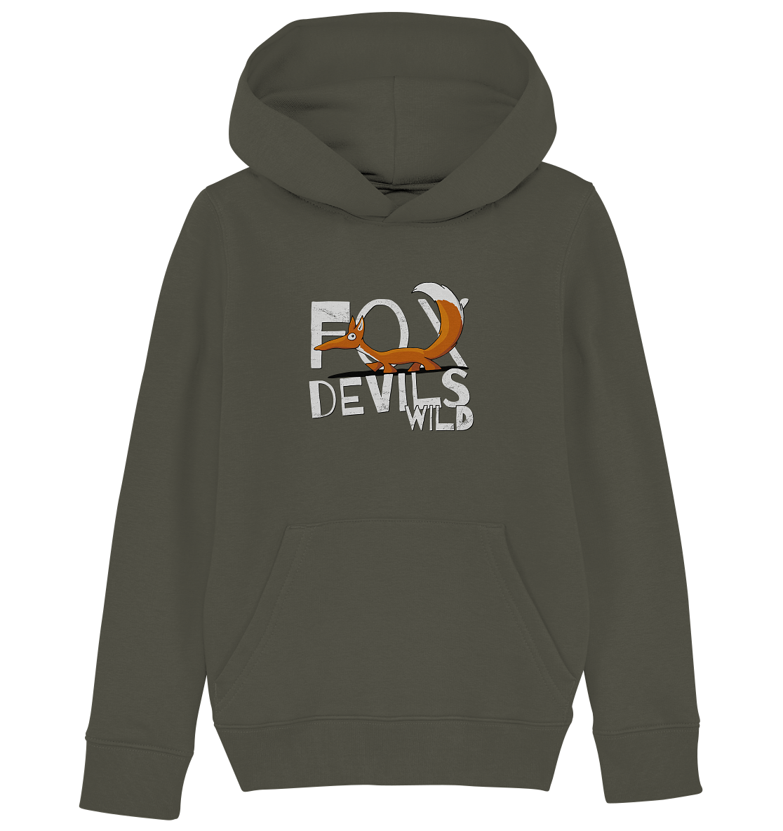 Fox-Devils-Wild Fuchs - Kids Organic Hoodie