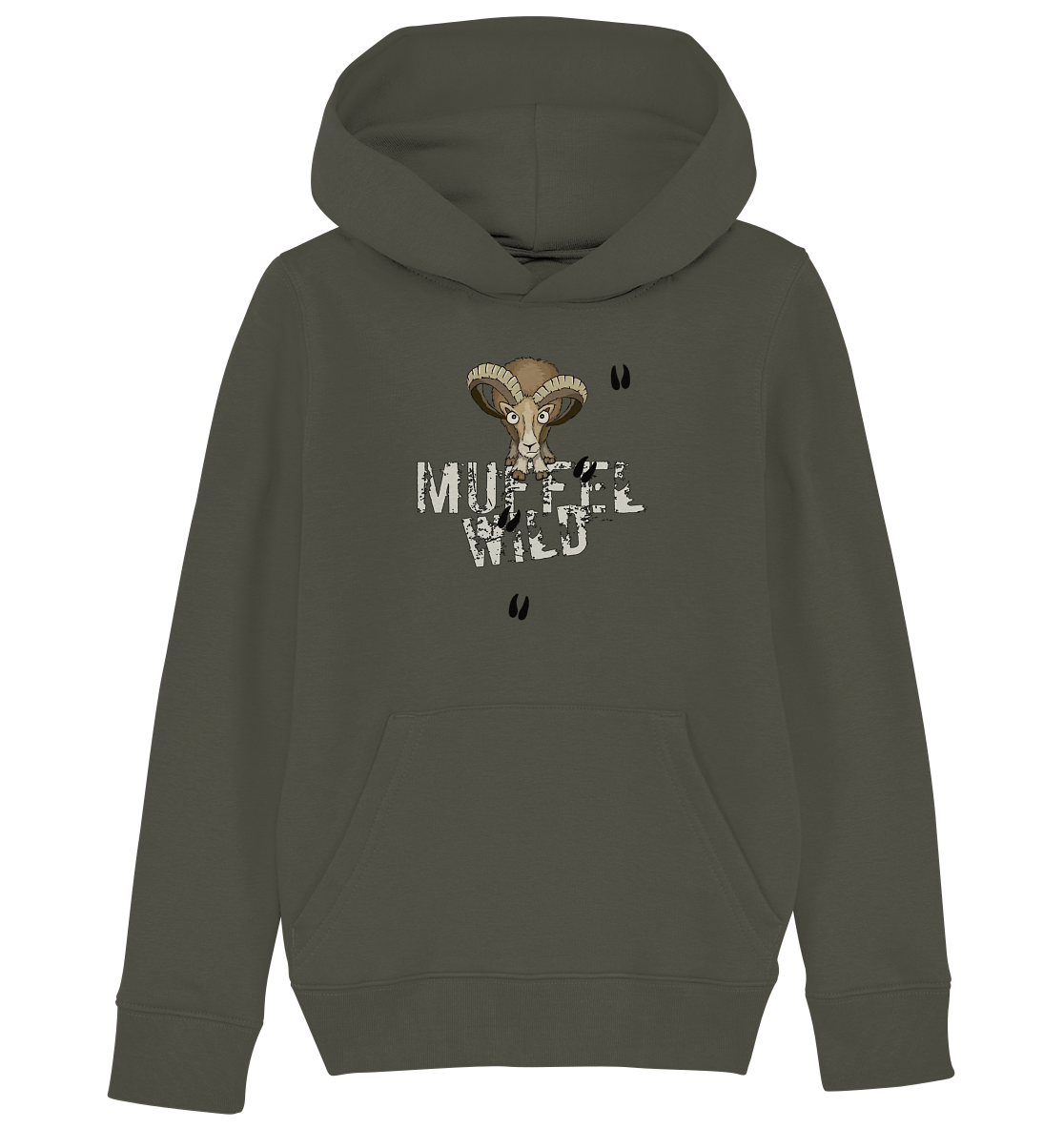 Muffel Wild Mufflon - Kids Organic Hoodie