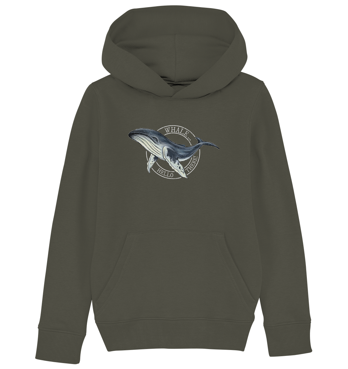 Whale, Hello There | Buckelwal - Kids Organic Hoodie