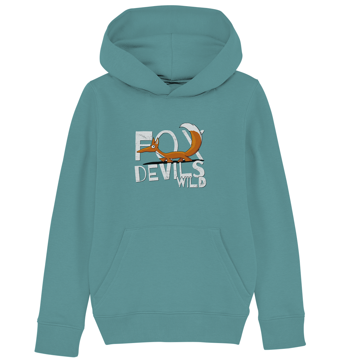 Fox-Devils-Wild Fuchs - Kids Organic Hoodie