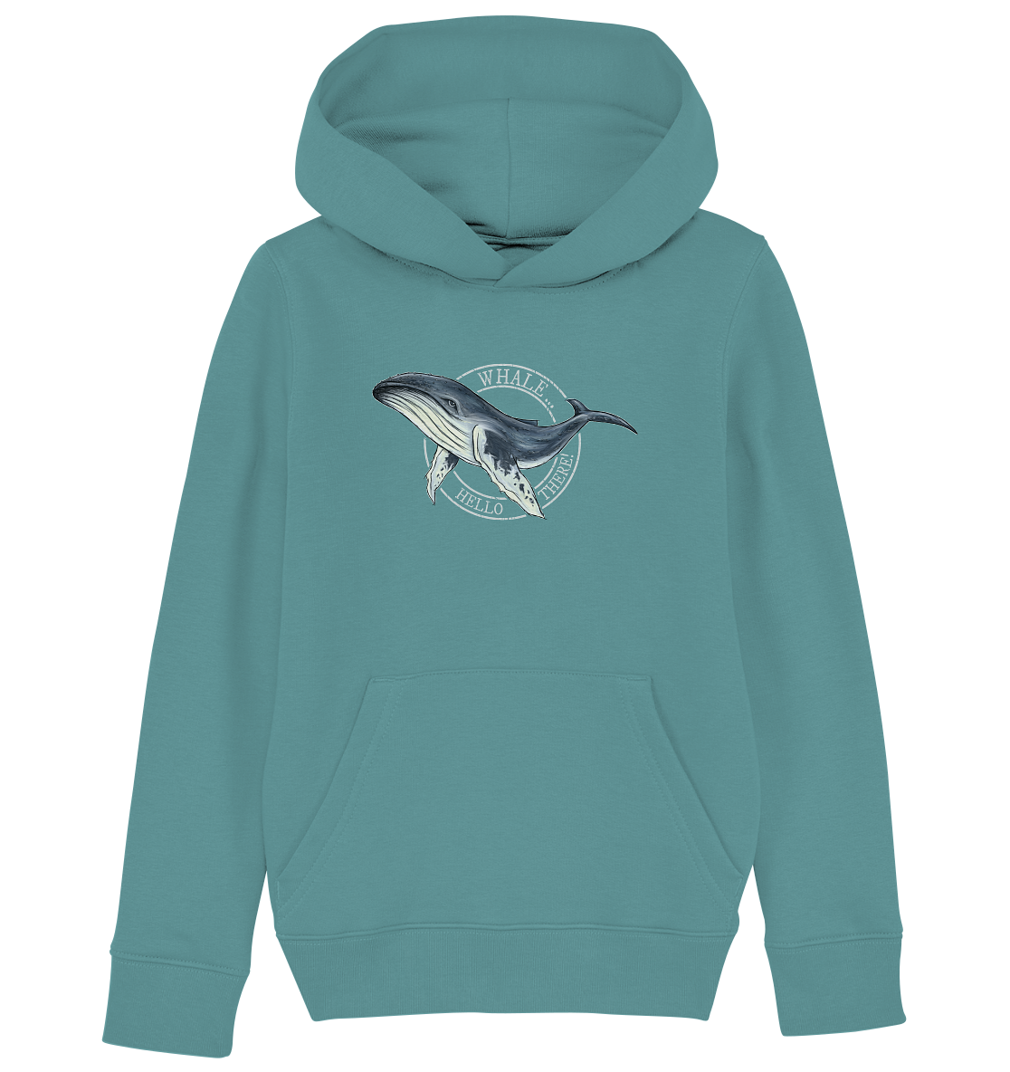 Whale, Hello There | Buckelwal - Kids Organic Hoodie