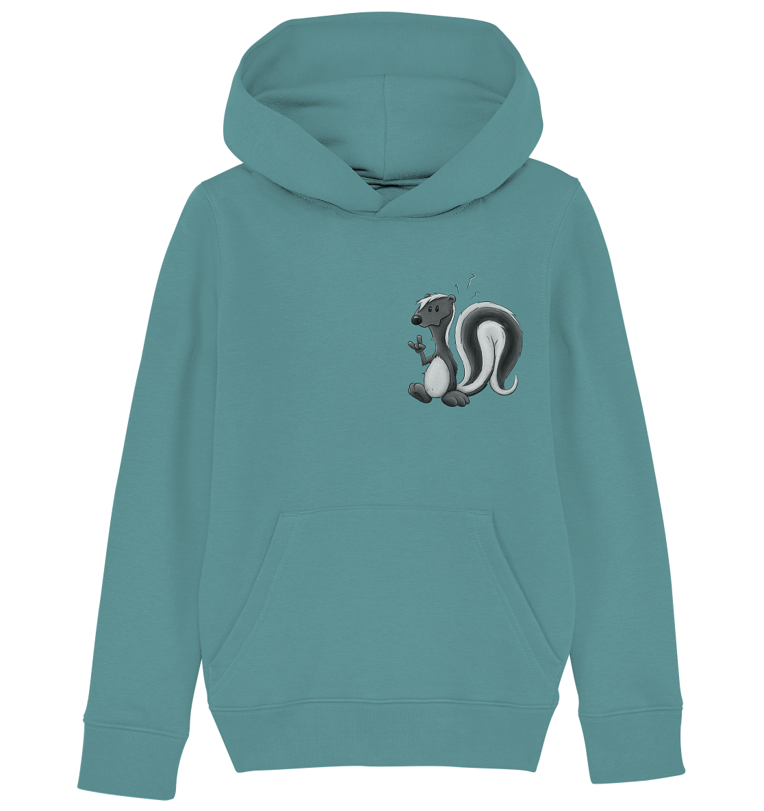 Lustig stinkiges Stinktier - Kids Organic Hoodie