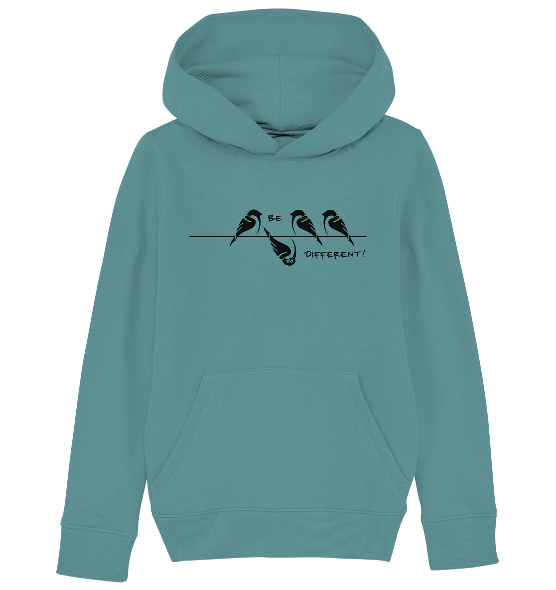 Sei anders, kleiner Spatz - Kids Organic Hoodie