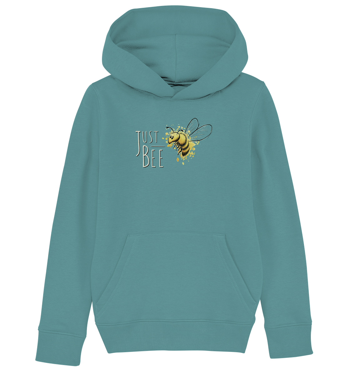 Just Bee, kleine Honig-Biene - Kids Organic Hoodie