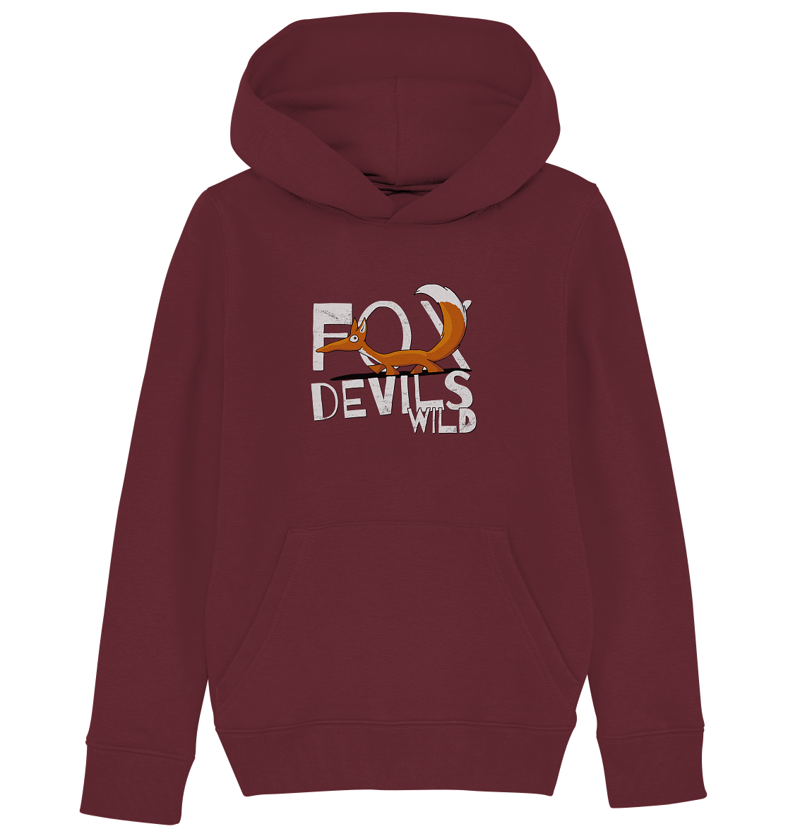 Fox-Devils-Wild Fuchs - Kids Organic Hoodie