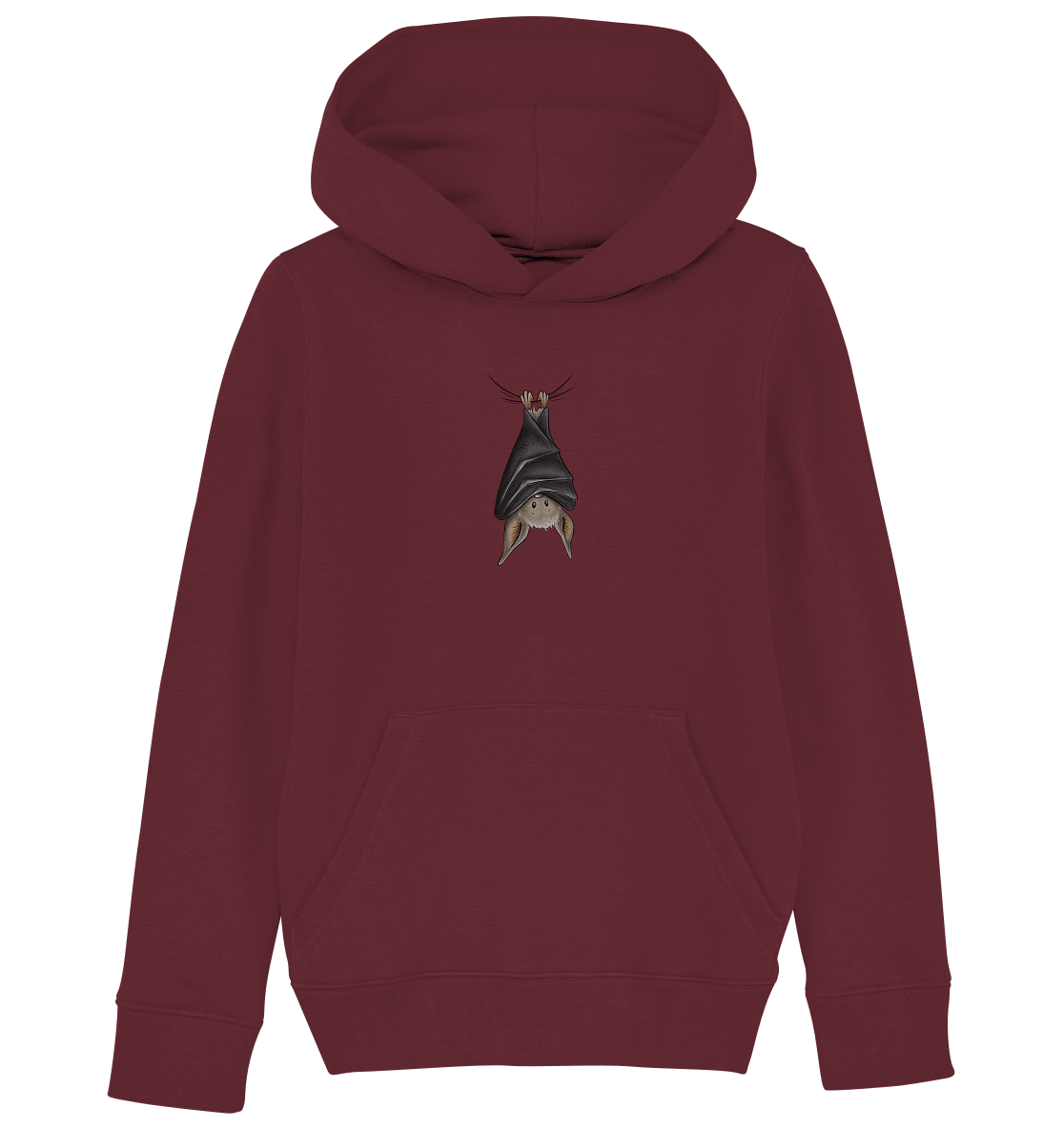 Lustig chillende Fledermaus - Kids Organic Hoodie