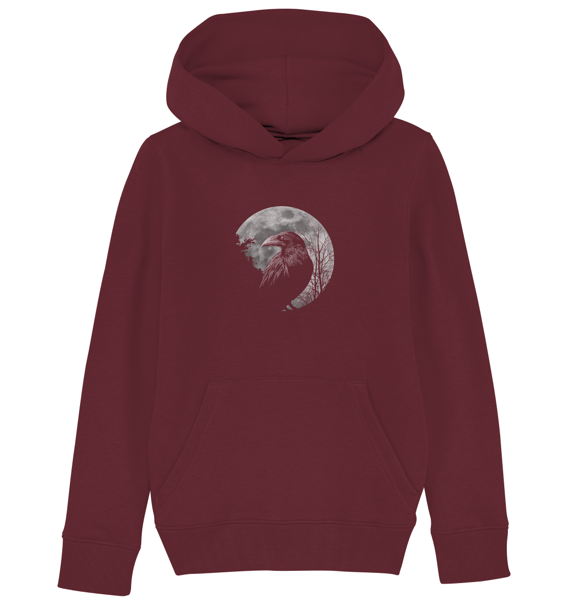 Vollmond-Rabe - Kids Organic Hoodie