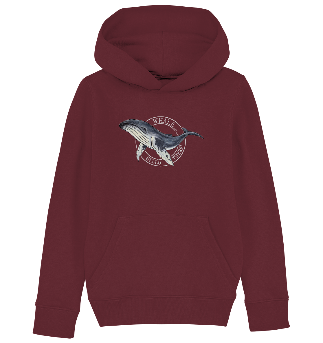 Whale, Hello There | Buckelwal - Kids Organic Hoodie