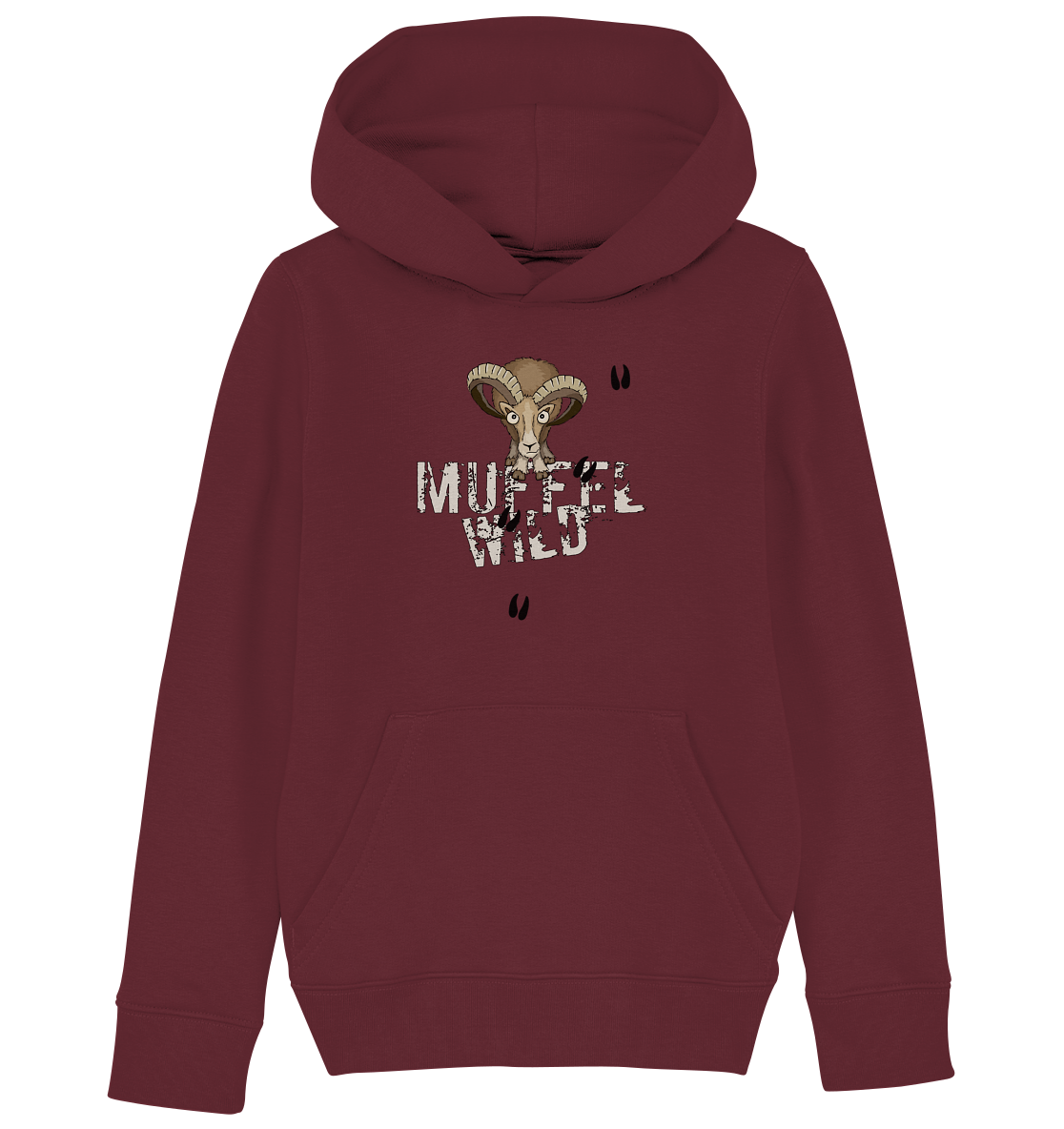 Muffel Wild Mufflon - Kids Organic Hoodie