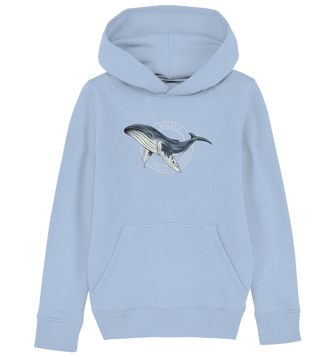 Whale, Hello There | Buckelwal - Kids Organic Hoodie