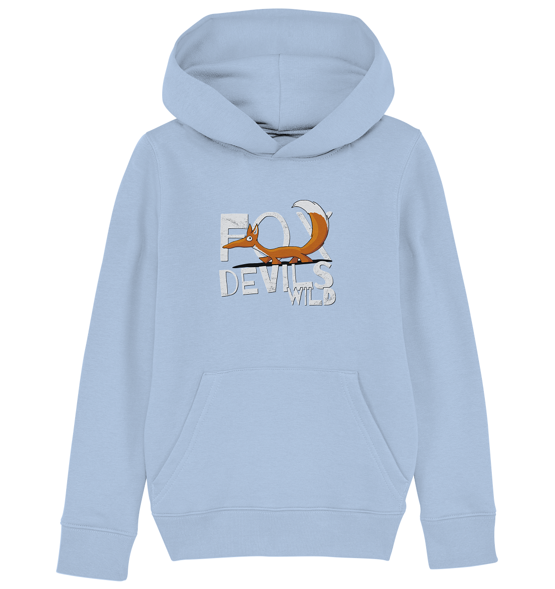 Fox-Devils-Wild Fuchs - Kids Organic Hoodie