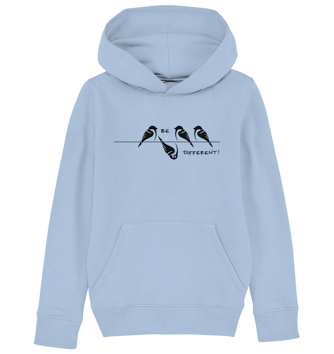 Sei anders, kleiner Spatz - Kids Organic Hoodie