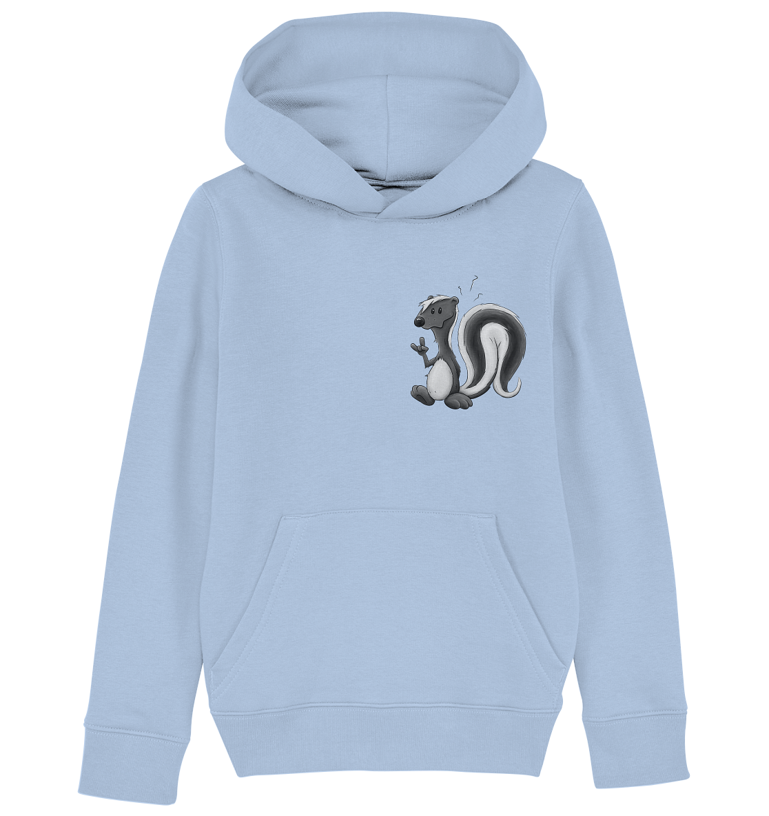 Lustig stinkiges Stinktier - Kids Organic Hoodie