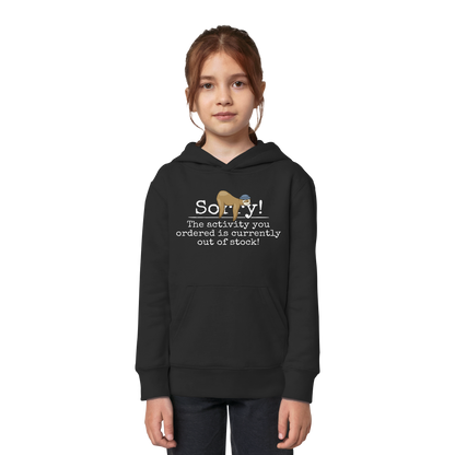 No-Activity Faultier - Kids Organic Hoodie
