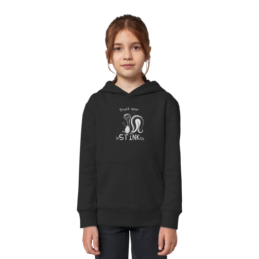 Trust Your inSTINKts Stinktier Humor - Kids Organic Hoodie