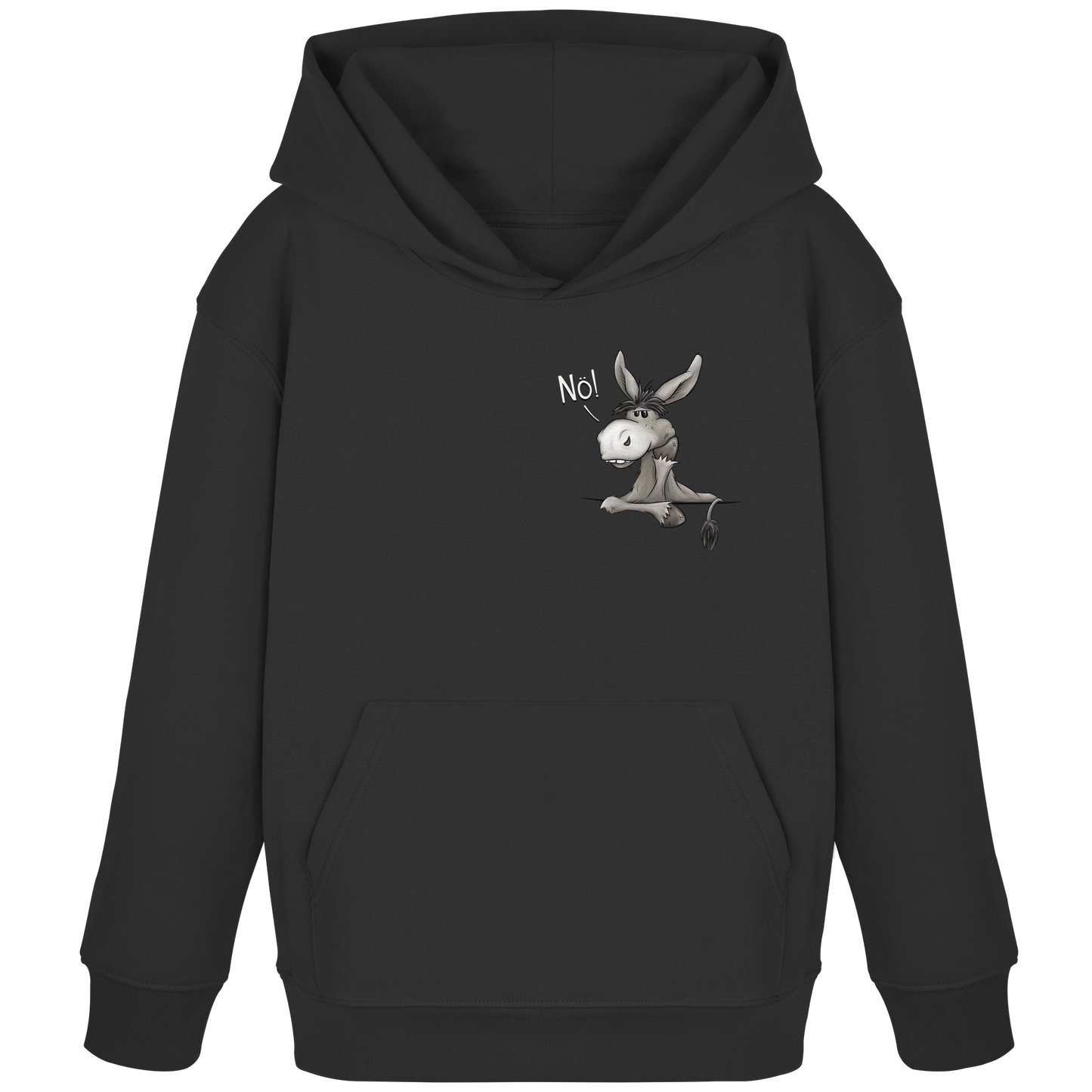 Nö! Störrischer Esel - Kids Organic Hoodie
