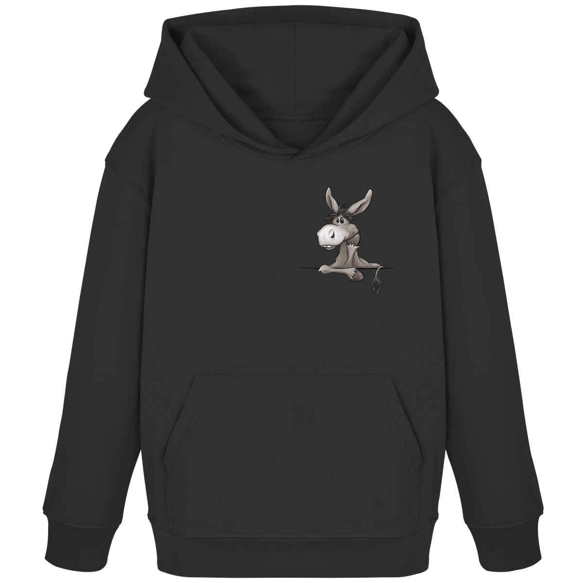 Lustiger lässiger Esel - Kids Organic Hoodie