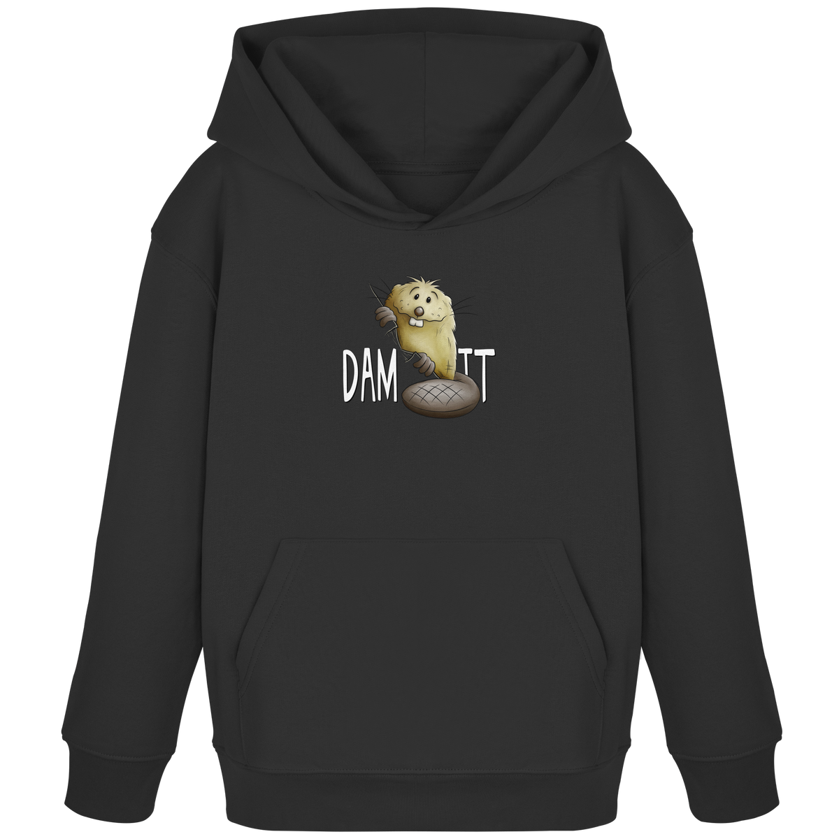 Dam It Verdammt Lustiger Biber - Kids Organic Hoodie