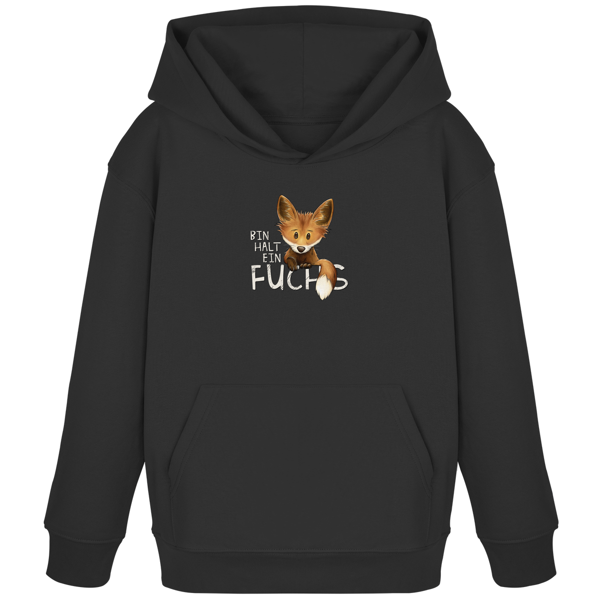 Bin halt ein Fuchs - Kids Organic Hoodie